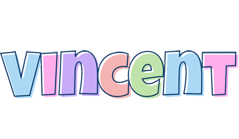 Vincent pastel logo