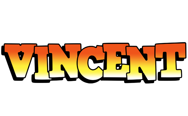 Vincent sunset logo