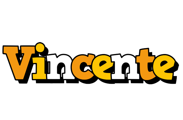 Vincente cartoon logo