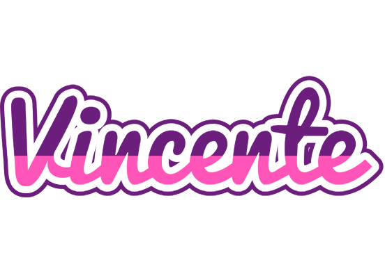 Vincente cheerful logo