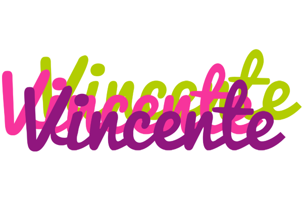 Vincente flowers logo