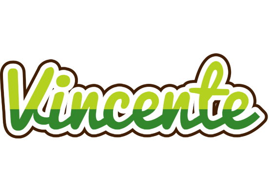 Vincente golfing logo