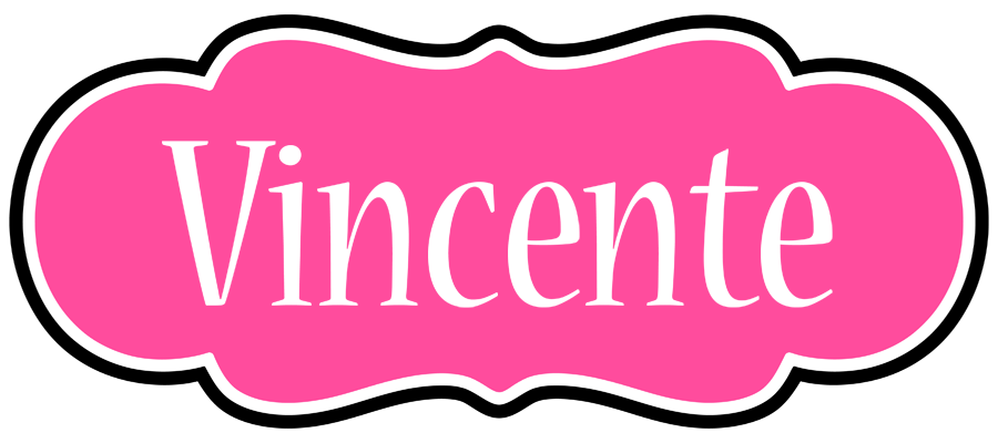 Vincente invitation logo