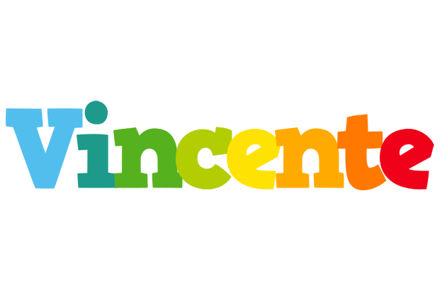 Vincente rainbows logo