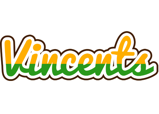 Vincents banana logo