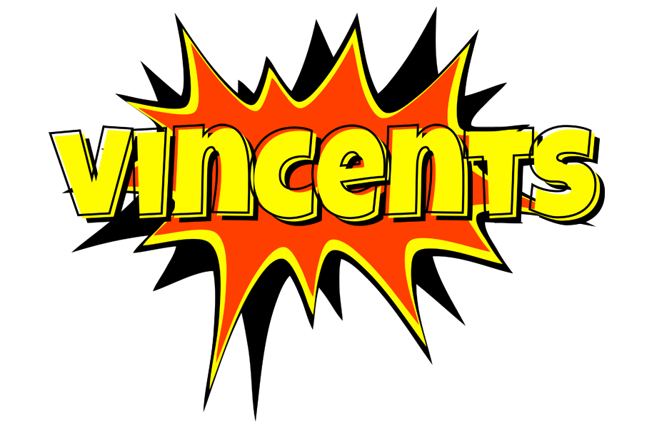 Vincents bazinga logo