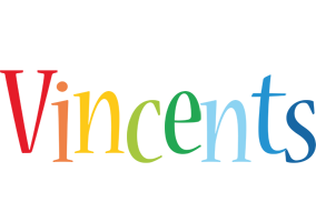 Vincents birthday logo