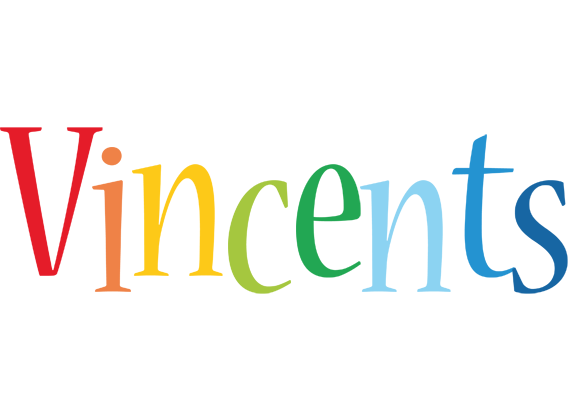 Vincents birthday logo