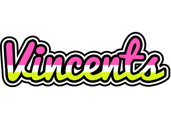 Vincents candies logo