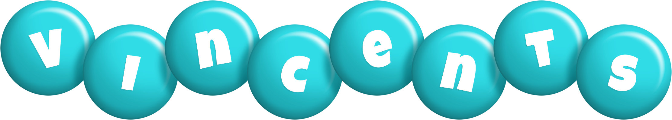 Vincents candy-azur logo