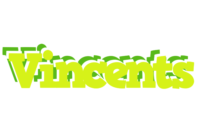 Vincents citrus logo