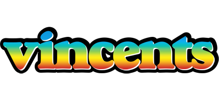 Vincents color logo