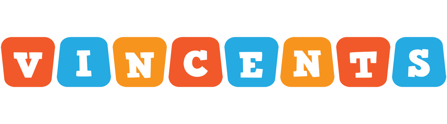 Vincents comics logo