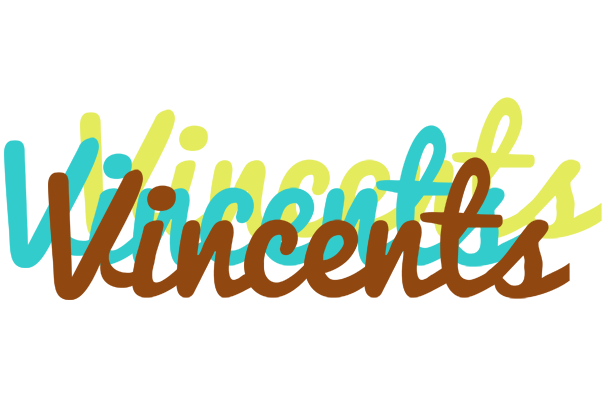 Vincents cupcake logo
