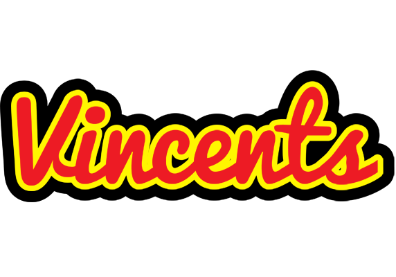 Vincents fireman logo