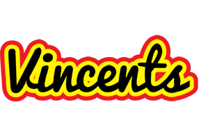 Vincents flaming logo