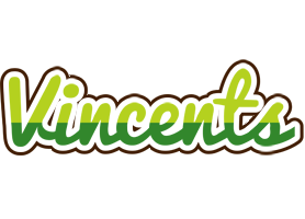 Vincents golfing logo