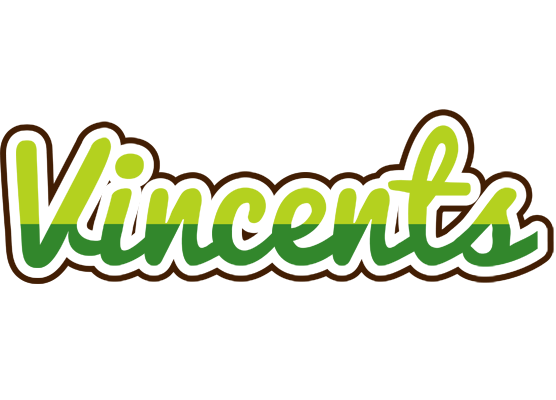 Vincents golfing logo