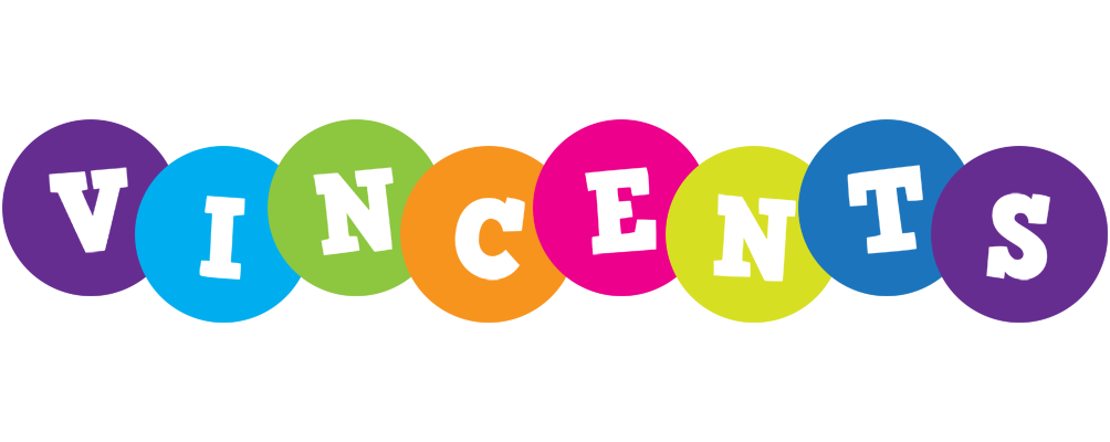Vincents happy logo