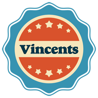 Vincents labels logo