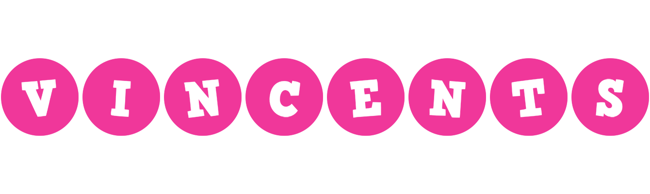 Vincents poker logo