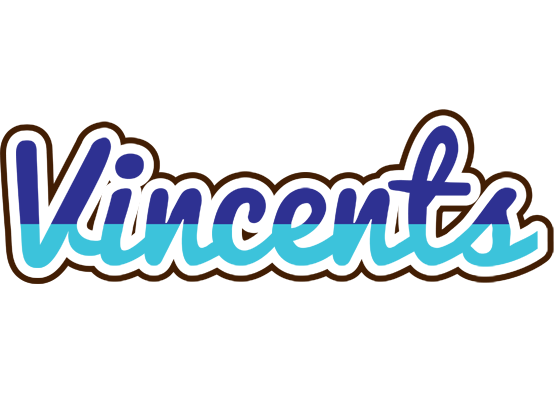 Vincents raining logo