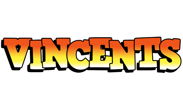 Vincents sunset logo