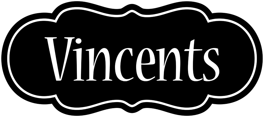 Vincents welcome logo