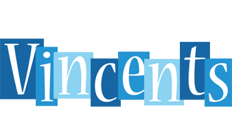 Vincents winter logo