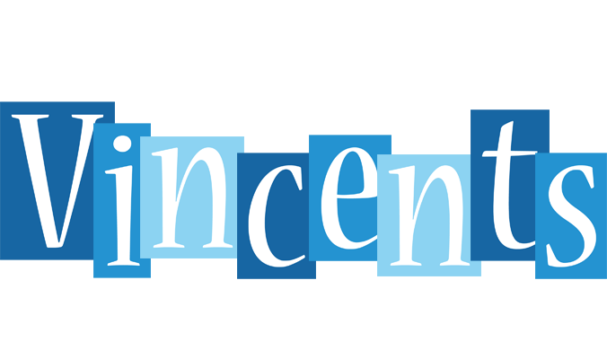 Vincents winter logo