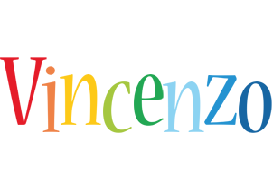 Vincenzo birthday logo