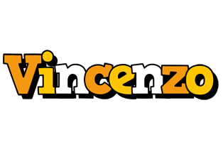 Vincenzo cartoon logo