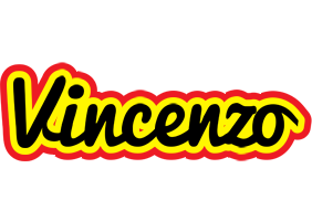 Vincenzo flaming logo