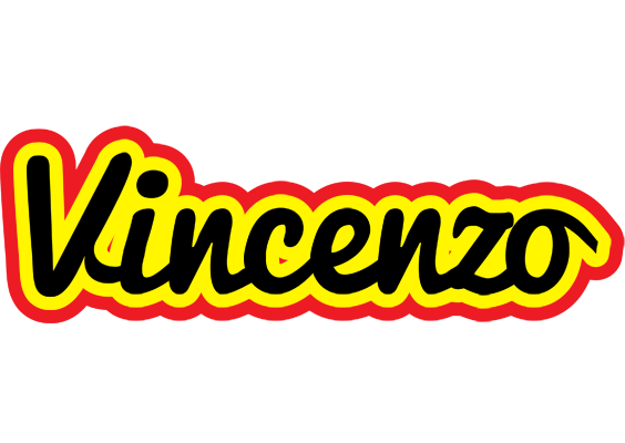 Vincenzo flaming logo