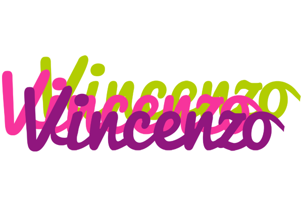 Vincenzo flowers logo