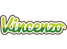 Vincenzo golfing logo