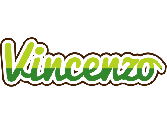 Vincenzo golfing logo