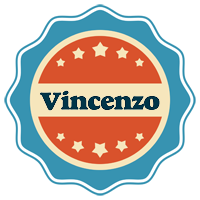 Vincenzo labels logo