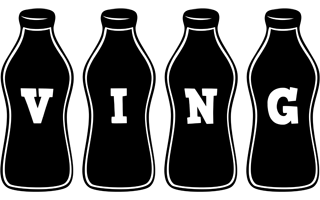 Ving bottle logo