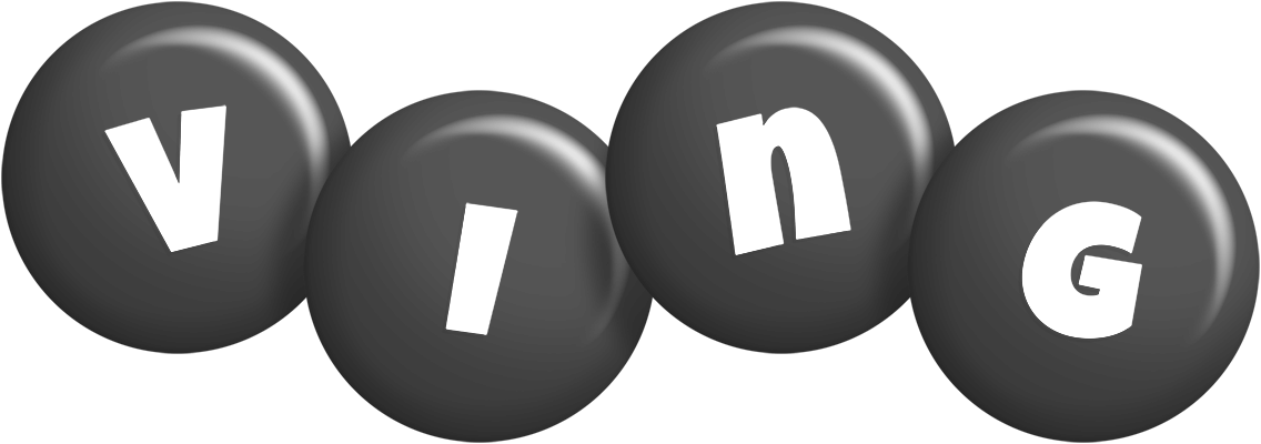 Ving candy-black logo