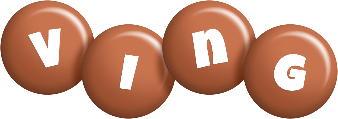 Ving candy-brown logo