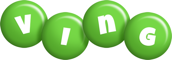 Ving candy-green logo