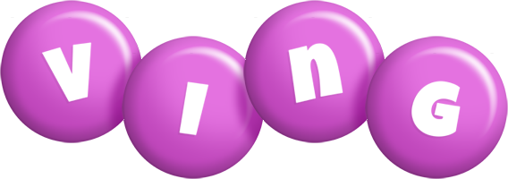 Ving candy-purple logo