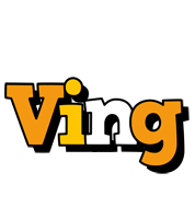 Ving cartoon logo