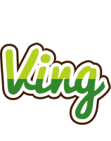 Ving golfing logo