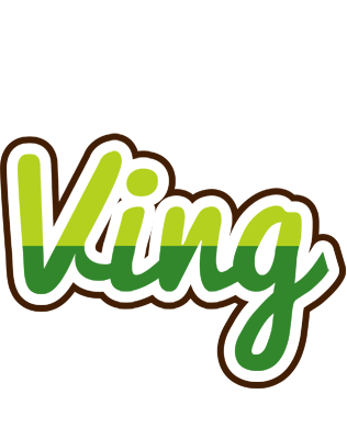 Ving golfing logo