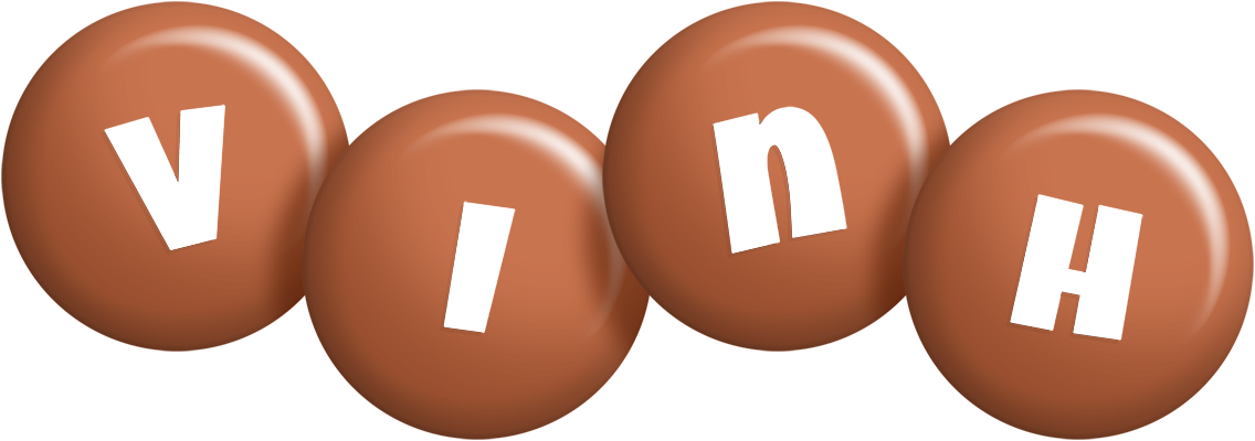 Vinh candy-brown logo