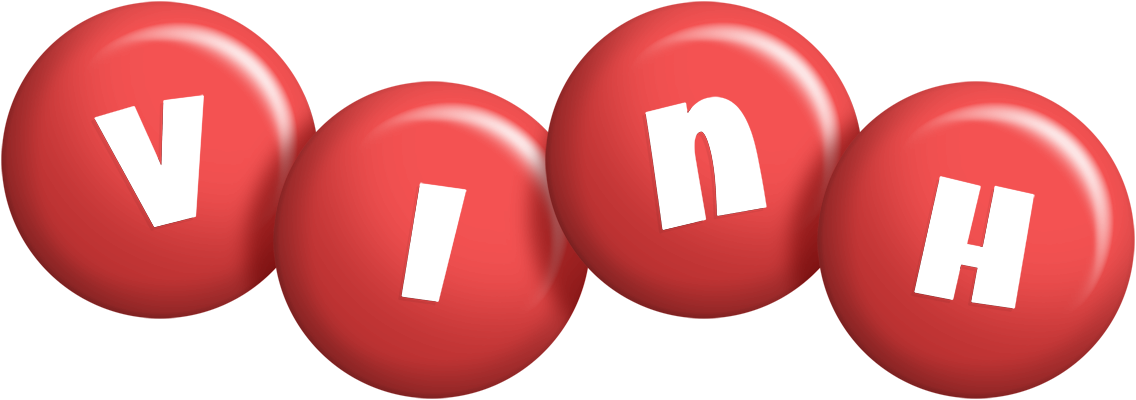 Vinh candy-red logo