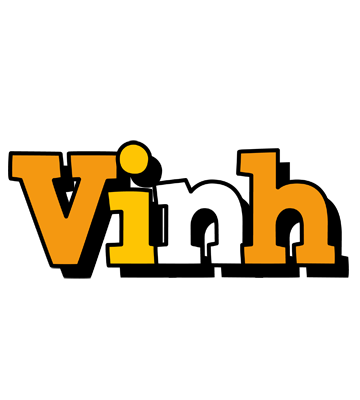 Vinh cartoon logo