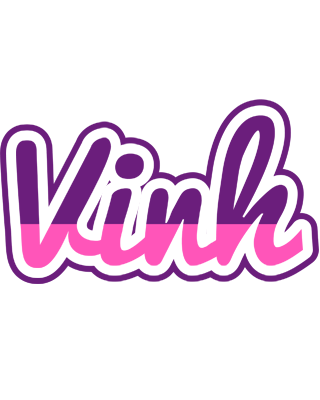 Vinh cheerful logo